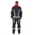 Ubranie bojowe FIRE FLEX – granatowo-czerwony NOMEX® NXT (CNBOP) + napisy